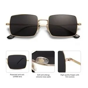 Accessories | New Rectangle Polygon Polarized Black  display picture 2